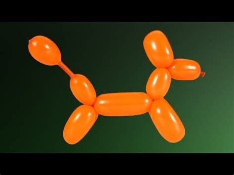 balondan köpek nasıl yapılır